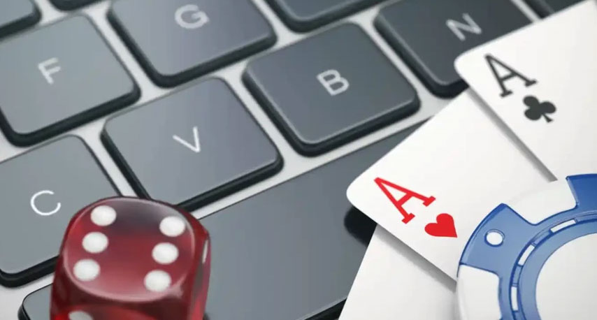 jeux de  casinos en ligne et clavier